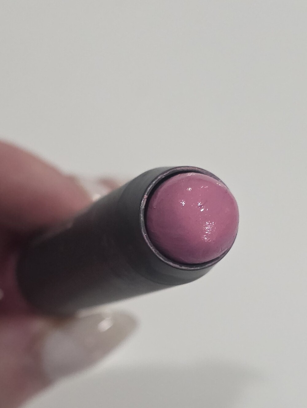 MAC Patentpink Patentpolish Lip Pencil Chubby Crayon Used Discontinued - Picture 3 of 5